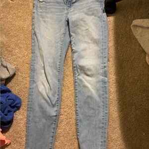 American Eagle Outfitters Light Blue Skinny Jeans